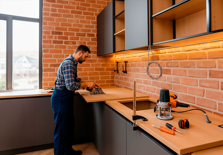 Столешницы и кухня